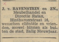 Bron: Prov. Noordbr. en 's Bossche Courant, 31 dec. 1934